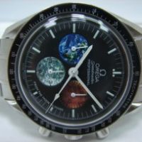 OMEGA 火星 登月 三眼計時 不鏽鋼 手上鏈 男錶 機芯圖
